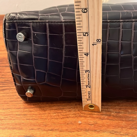 Vintage Oscar De La Renta leather bag - Picture 12 of 14